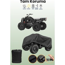 Dokaca Siyah Loncin Xwolf 300 Atv Brandası, Atv Koruyucu Örtüsü