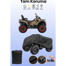 Dokaca Siyah Qj Motor Sfa 1000 Atv Brandası, Atv Koruyucu Örtüsü