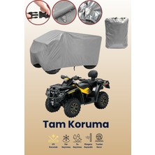 Dokaca Gri Can-Am Xt 800 Ar Atv Brandası, Atv Koruyucu Örtüsü