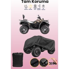 Dokaca Siyah Cfmoto Cf 550 Atr Atv Brandası, Atv Koruyucu Örtüsü