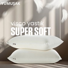 Pillow Market Ortopedik Visco Tombul Yastık [hava Kanallı] Hava Alabilir Süper Soft Konforlu Uyku Yastığı 1 Adet