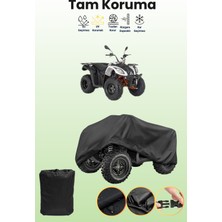 Dokaca Siyah Mondial Terra Lander 200 Atv Brandası, Atv Koruyucu Örtüsü