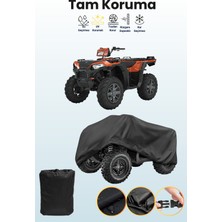 Dokaca Siyah P.olaris Sportsman 850 Atv Brandası, Atv Koruyucu Örtüsü