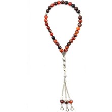 Çınarteks Ala Akik Taşı 33LÜ  Tesbih