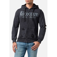 Boxeur Des Rues Felpa Acidata Con Rotture Black
