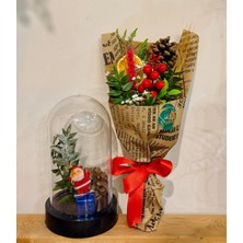Yılbaşı 2026 Hediye Seti: Noel Baba Terrarium ve Sürprizler