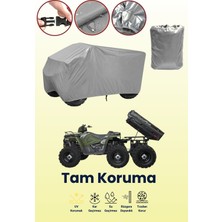 Dokaca Gri P.olaris Sportsman 6x6 Atv Brandası, Atv Koruyucu Örtüsü