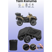 Dokaca Siyah Cfmoto C Force 1000 Overland Atv Brandası, Atv Koruyucu Örtüsü
