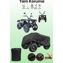 Dokaca Siyah Kuba Mc 220 Atv Brandası, Atv Koruyucu Örtüsü
