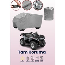 Dokaca Gri Can-Am Dps 650 Atv Brandası, Atv Koruyucu Örtüsü