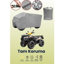 Dokaca Gri Kymco Mxu 700 Atv Brandası, Atv Koruyucu Örtüsü