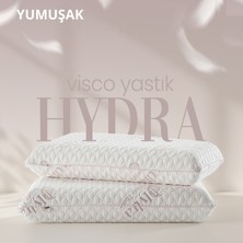 Pillow Market Hydra Güzellik Visko Yastığı [hava Kanallı] Hyaluronic Destekli Dinlendirici Visco Yastık 1 Adet