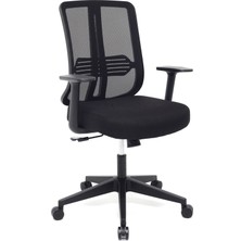 Zeon Büro Ofis Sistemleri // Comfort Black Personal Ofis Çalışma Koltuğu