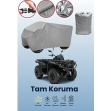 Dokaca Gri Can-Am Outlander Max Xu+ 570 Atv Brandası, Atv Koruyucu Örtüsü