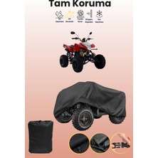 Dokaca Siyah Mondial Md 200 Jackal x Atv Brandası, Atv Koruyucu Örtüsü