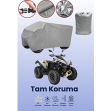 Dokaca Gri Can-Am Renegade x Xc 650T Atv Brandası, Atv Koruyucu Örtüsü