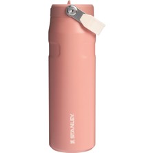 Stanley Iceflow™ Aerolight™ Flip Straw 2.0 Pipetli Su Şişesi, Kiremit (Sienna), 0.7 Litre