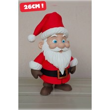 Renkli Noel Baba Figürü, Yılbaşı Süsü, Masa ve Raf Dekorasyonu