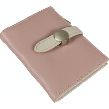 Ollbag 2056 Suni Deri Kadın Cüzdan Pudra