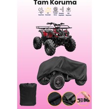 Dokaca Siyah Yuki YK200-T3 Tract Atv Brandası, Atv Koruyucu Örtüsü