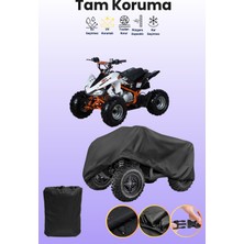 Dokaca Siyah Kuba Predator 110 Atv Brandası, Atv Koruyucu Örtüsü
