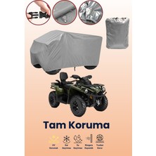 Dokaca Gri Can-Am Outlander Max Xt 570 Atv Brandası, Atv Koruyucu Örtüsü