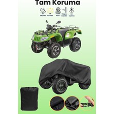 Dokaca Siyah Arctic Cat Alterra 1000 L Xt Atv Brandası, Atv Koruyucu Örtüsü