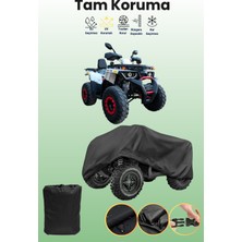Dokaca Siyah Kuba Mx 220 Atv Brandası, Atv Koruyucu Örtüsü