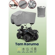 Dokaca Gri Can-Am Outlander Max Dps 1000T Atv Brandası, Atv Koruyucu Örtüsü