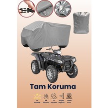 Dokaca Gri P.olaris Sportsman Xp 850 Atv Brandası, Atv Koruyucu Örtüsü