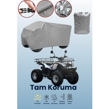 Dokaca Gri Kuba Garden Trac 150 Atv Brandası, Atv Koruyucu Örtüsü