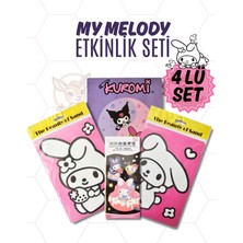 Ceylan Kırtasiye My Melody 4’lü Etkinlik Seti | Kum Boyama, Kazıma Defteri ve Sanrio Boyama Kitabı (4 Lü Set)