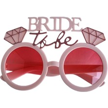 Dodomar Gözlük Bride To Be Yazılı Somon Renkli