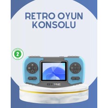 Belle Fusion Bfs Çocuklara Özel Retro Oyun Konsolu Portatif Eğlence Cihazı