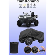 Dokaca Siyah P.olaris Sportsman 570 Forest Atv Brandası, Atv Koruyucu Örtüsü