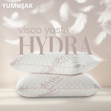 Pillow Market Hydra Cilt Dinlendirici Visko Yastık [hava Kanallı] Hyaluronic Ortopedik Tombul Yastık 1 Adet