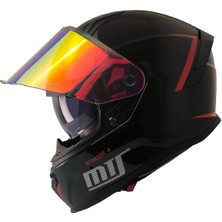 MTS M-910 Stinger Kapalı Motosiklet Kaskı (Güneş Gözlüklü)