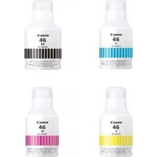 Canon Gı-46 Maxify GX6040 4 Renk Orjinal Mürekkep Seti AIU29