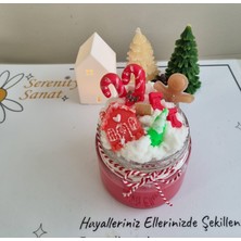 Serenity Sanat Yılbaşı Kavanoz Mum