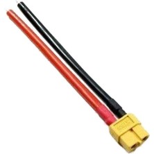 Sanec XT60 Dişi Lipo Pil Şarj Kablosu 15 cm 1,5mm Siaf Silikon Kablolu