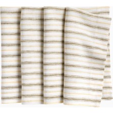 Crate & Barrel Jake Arnold Brighton Peçete 4’lü Set, %100 Avrupa Keteni™ Renkli Çizgili Tasarım