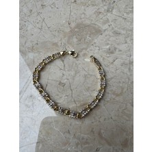 Özel Seri Çift Renkli Taşlı Bileklik