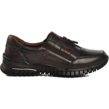 Pepita Z006 Kadın Kahve Deri (36-40) Comfort Ayakkabı
