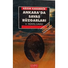 Kişisel Yayınlar Ankara'da Savaş Rüzgarları - 2. Dünya Savaşı Kazım Karabekir (2.el Kitaptır)