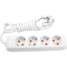 Viko Multi-Let 4lü Topraklı Çocuk Korumalı Priz