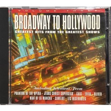 Plak İstasyonu (Plak Değildir CD Dir) cd Broadway To Hollywood Volume Three CD
