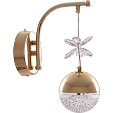 Roza Avize Drop Model 3renk Modern Ledli Aplik