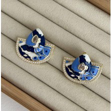 Deniz Accessories Mavi Sihirli Küpe