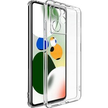 Techno Guru Poco X5 Pro 5g Kılıf Esnek Şeffaf Clearflex Premium Silikon Kılıf