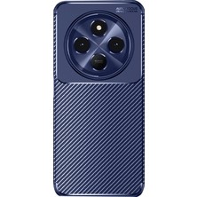 Techno Guru Redmi 14C Kılıf Karbon Desenli Şık Darkon Premium Silikon Kapak